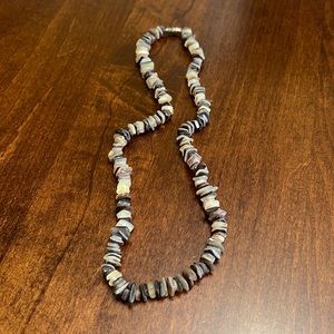 Multicolor Stone Necklace, 18", EUC